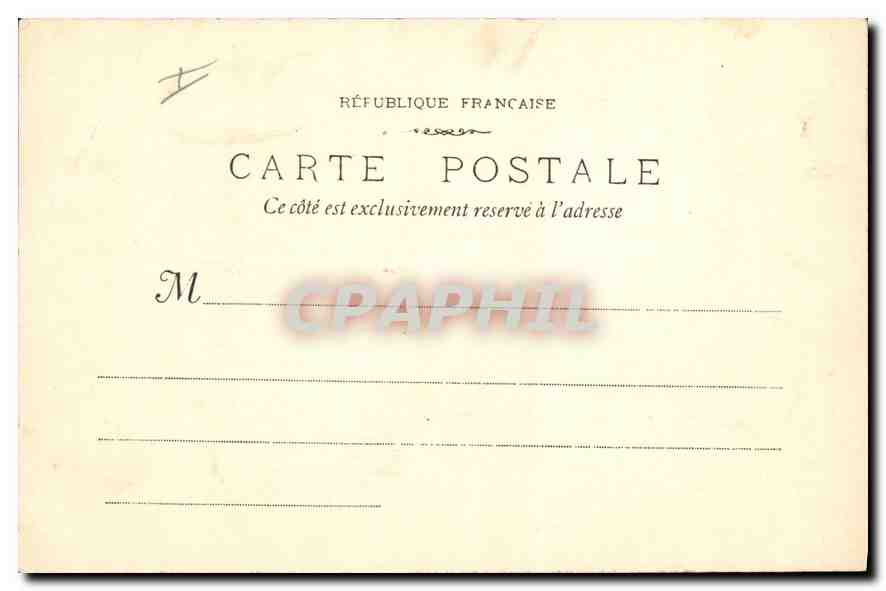 CPA Roquefavour la Riviere de l'Arc  — Verso