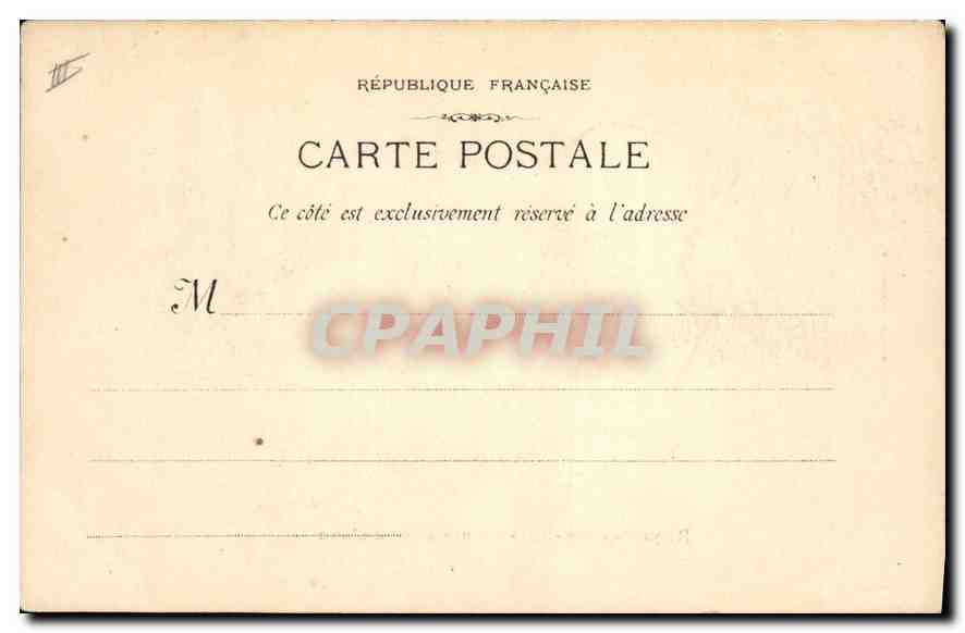 CPA Roquefavour la Riviere de l'Arc  — Rückseite
