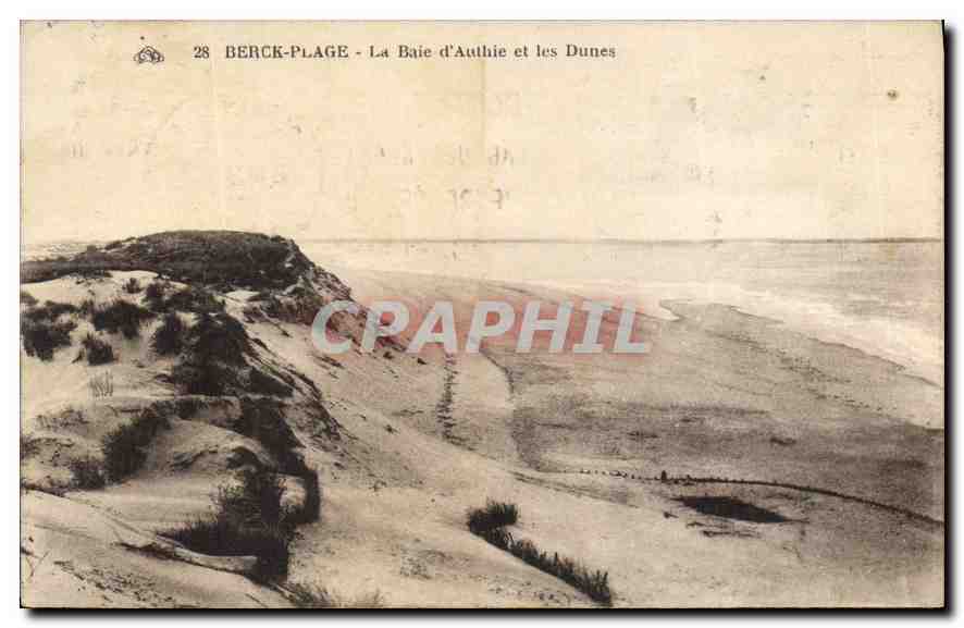 CPA Berck Plage la Baie d'Authie et les Dunes 