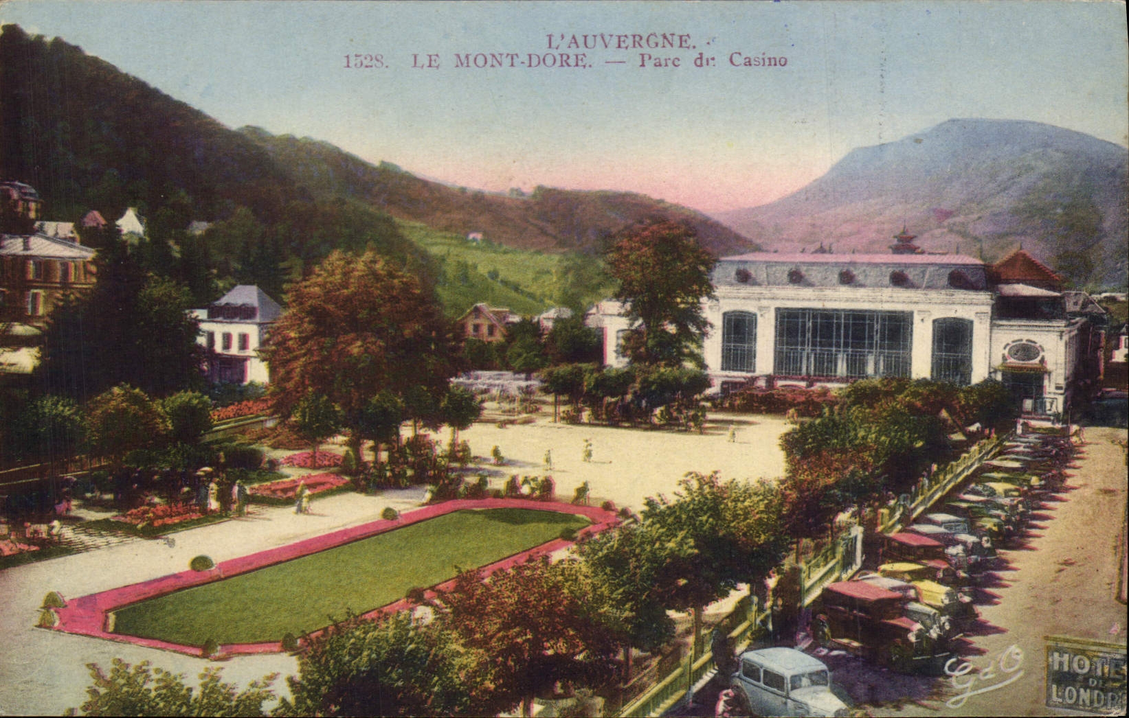 Le Mont-Dore — Parc du Casino — J. COUTTEFANGES, Éditeur