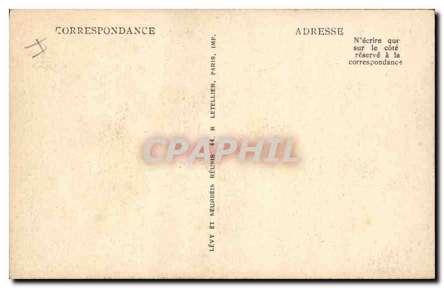 CPA Le Mont Dore entree des Gorges d'Enfer et Aiguilles du Diable  — Verso