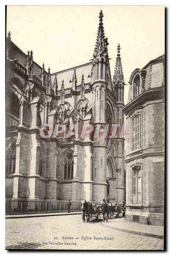 CPA Amiens Eglise Saint Remi