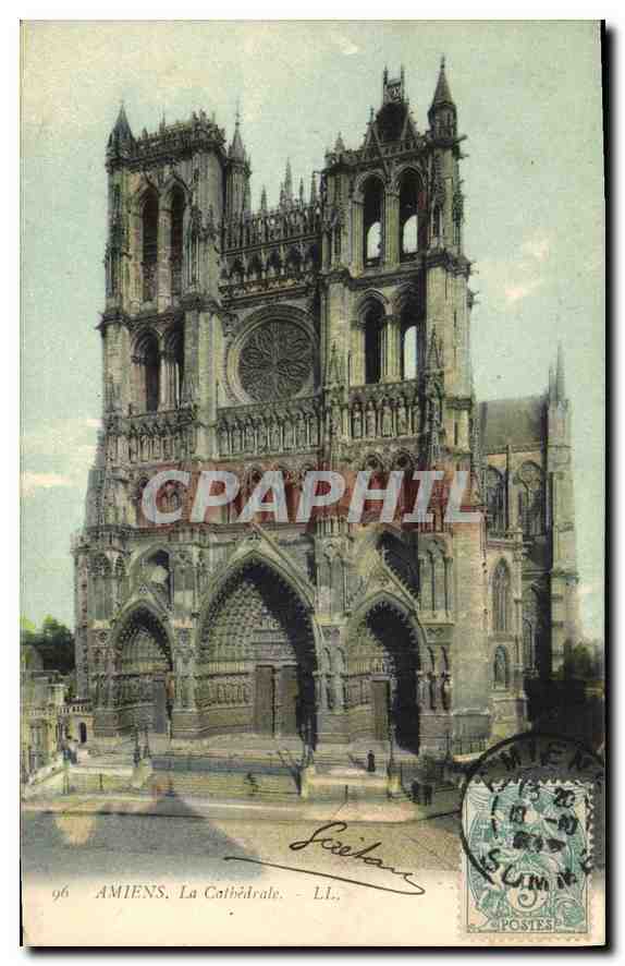 CPA Amiens la cathedrale 
