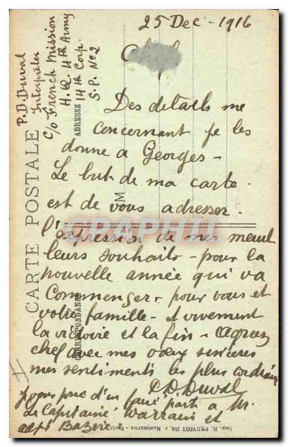 CPA Amiens Somme l'eglise Saint Pierre datant du XV siecle  — Rückseite