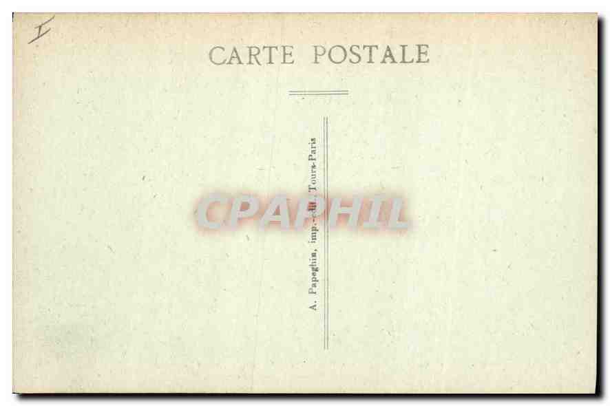 CPA Amiens la rue Victor Hugo bombardee par les Allemands  — Back