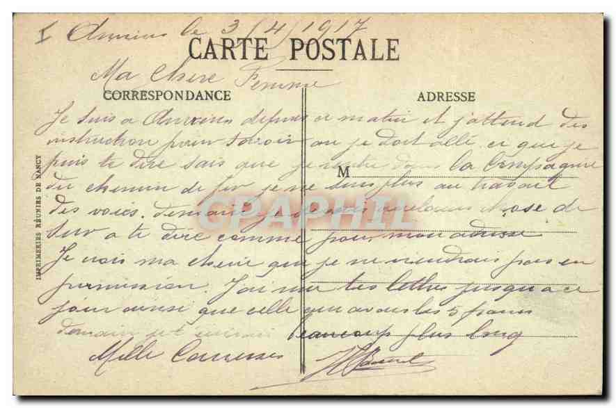 CPA Amiens le Musee de Picardie  — Rückseite