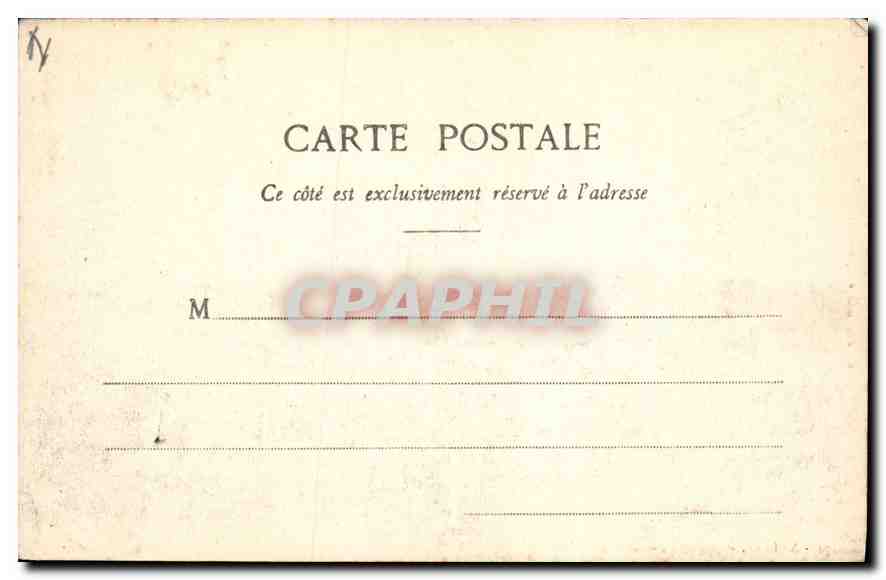 CPA Amiens Cathedrale cote des Stalles  — Rückseite