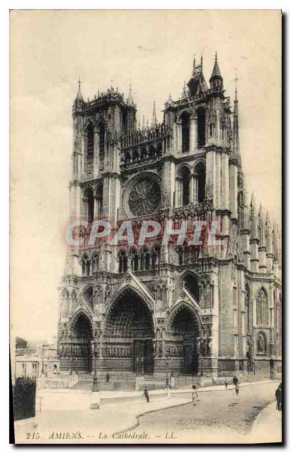 CPA Amiens la Cathedrale