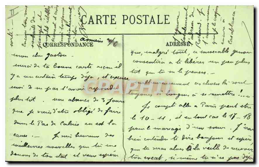 CPA Amiens Paysage sur le Somme — Back