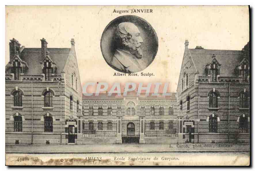 CPA Amiens Ecole Superieur de Garcons Auguste Janvier