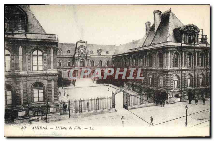 CPA Amiens L'Hotel de Ville