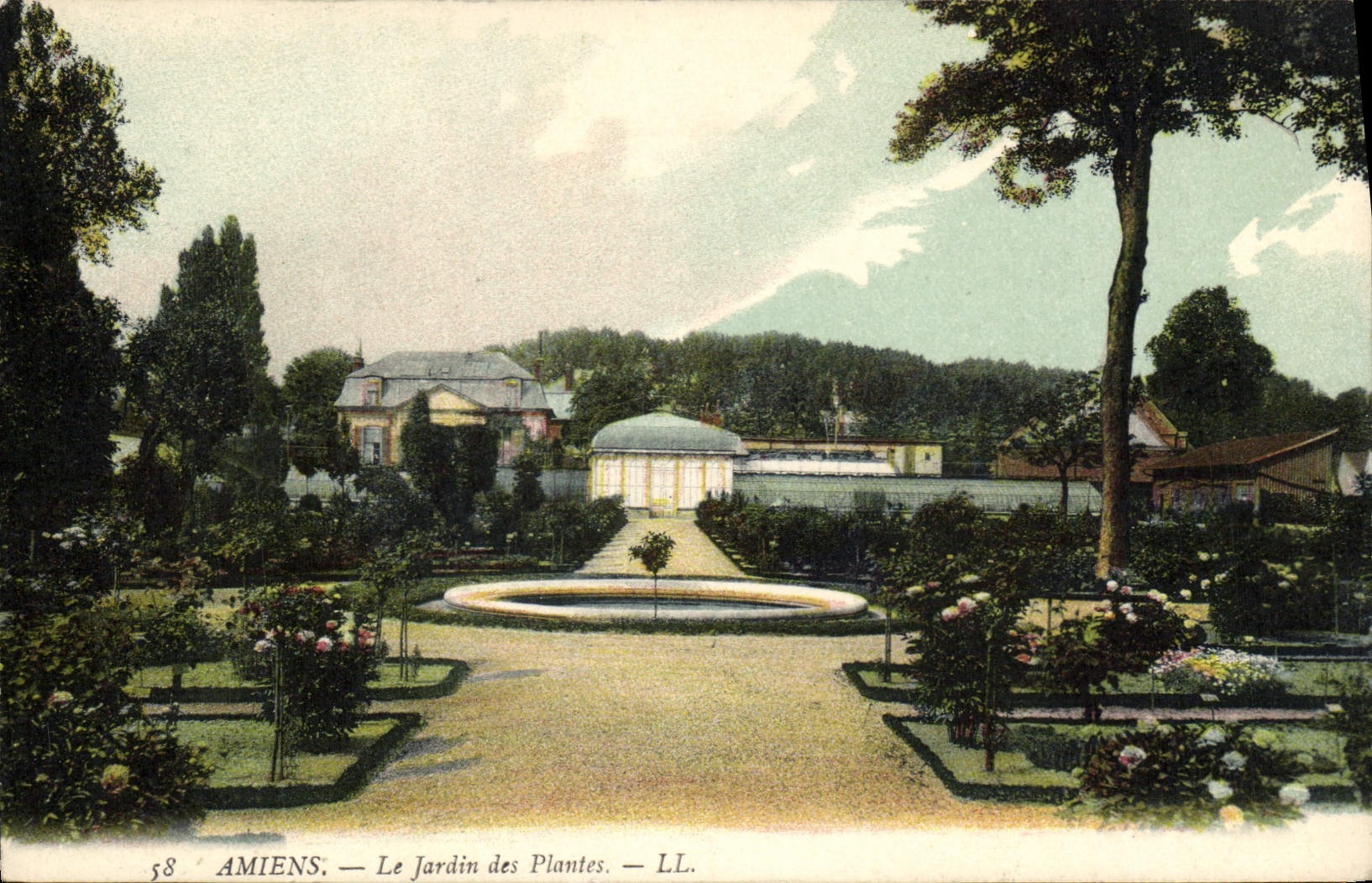 CPA Amiens Le Jardin des Plantes