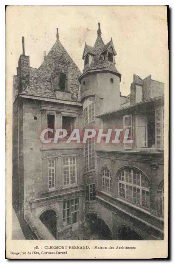 CPA Clermont Ferrand Maison des Architectes