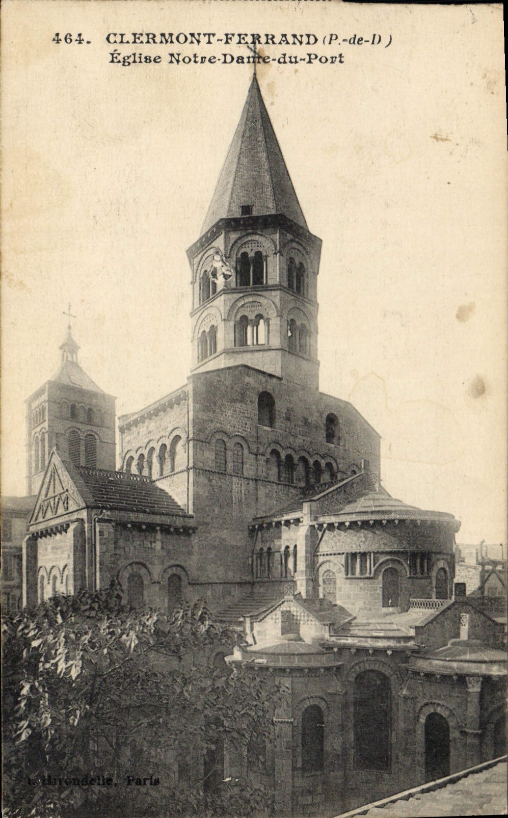 CPA Clermont Ferrand (P de D) Eglise Notre Dame du Port