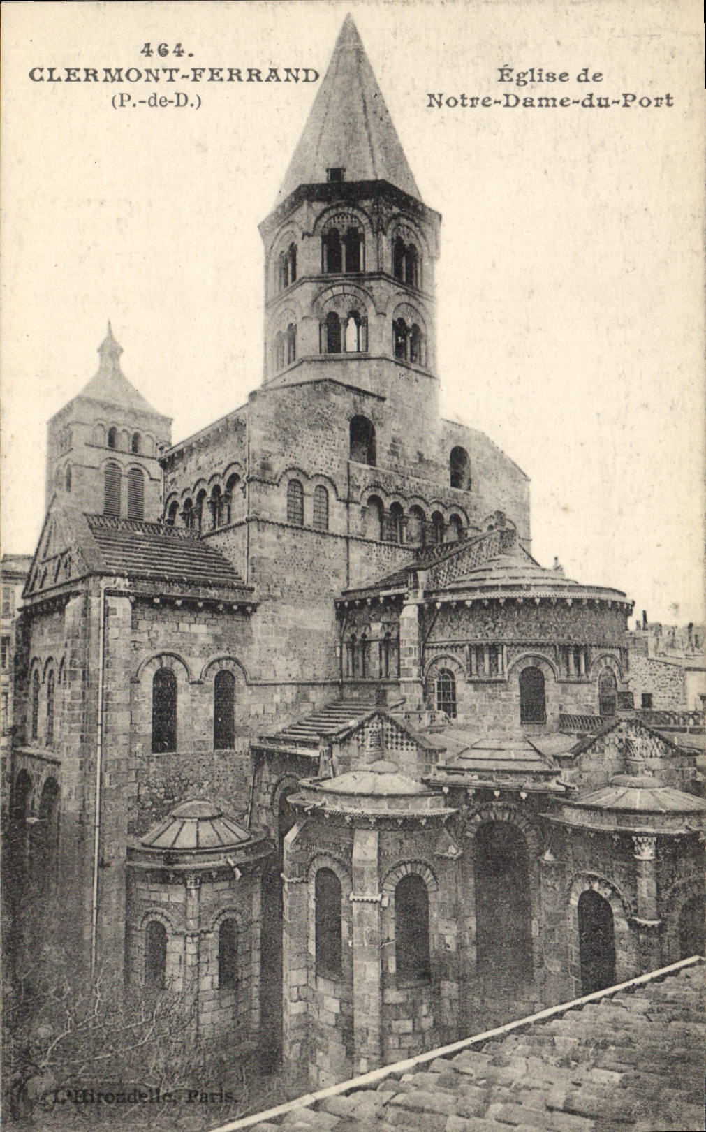 CPA Clermont Ferrand (P de D) Eglise Notre Dame du Port