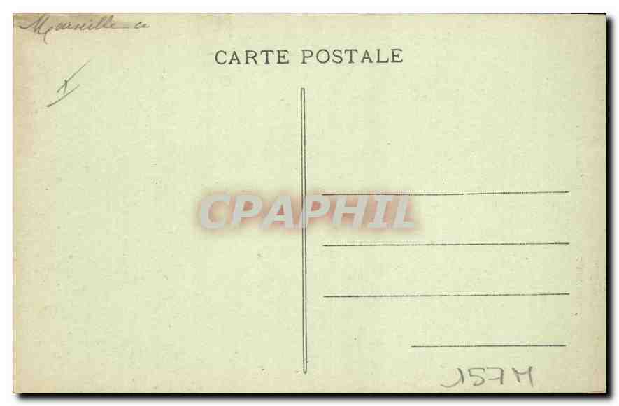 CPA Clermont Ferrand Notre Dame du Port L'Abside — Rückseite