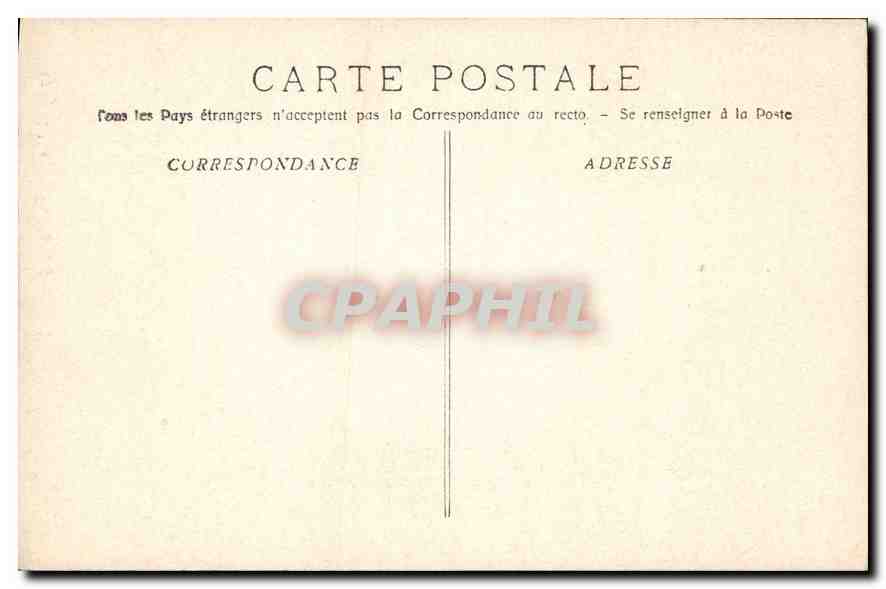 CPA Les Baux Hotel de Manville — Back