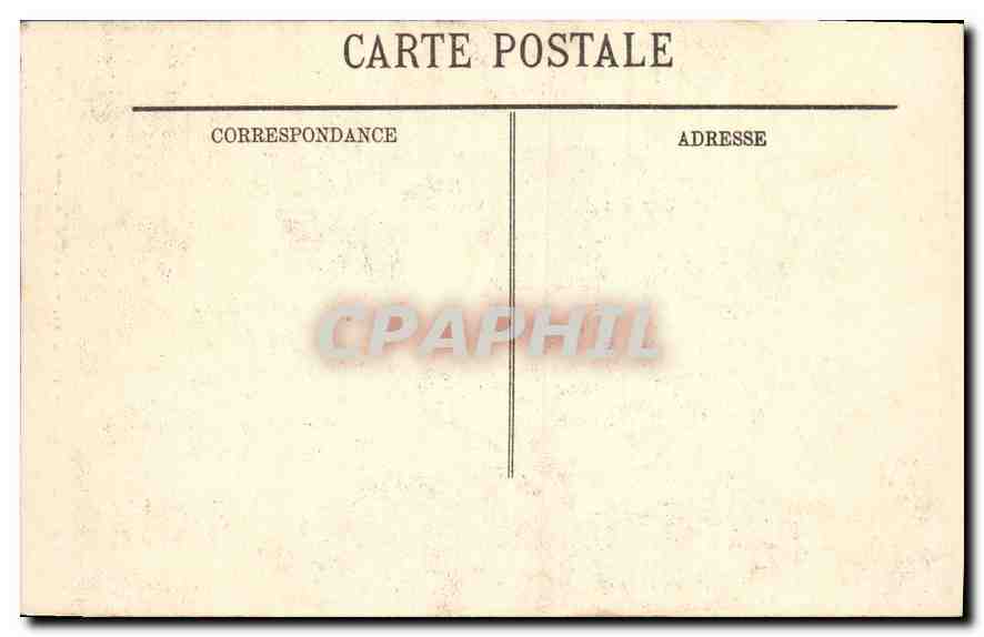 CPA La Provence Les Baux La Poterne Interieur — Verso