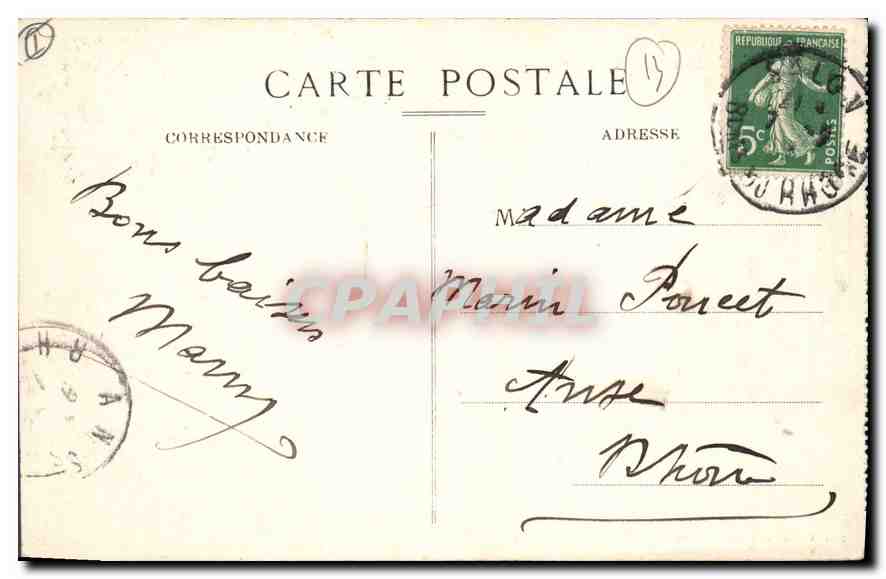 CPA Salon Collegiale St Laurent (XIIIe siecle) — Back