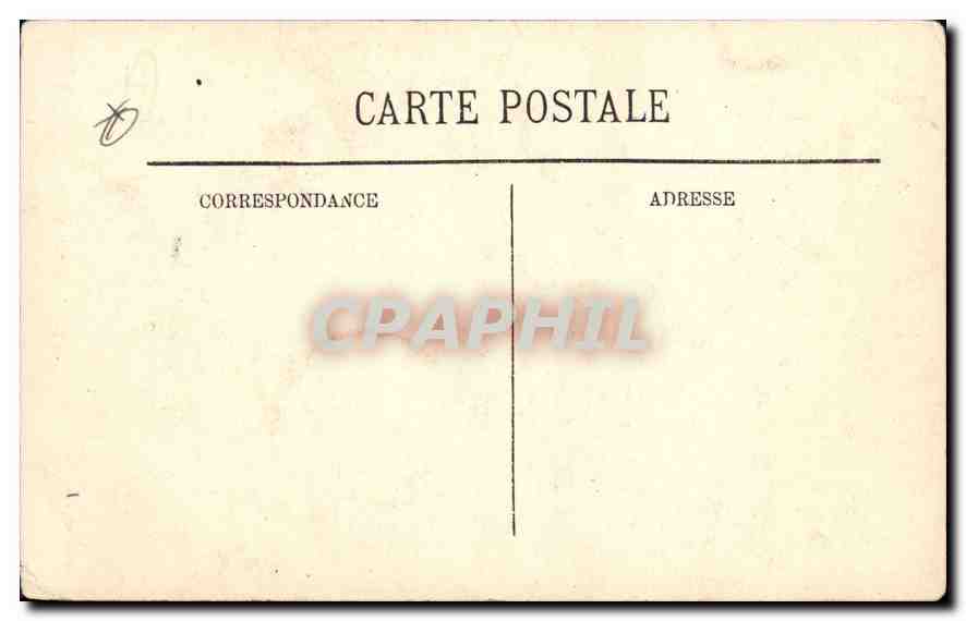 CPA Aix en Provence Maison des Galires (XVIIe siecle) Rue Grand Seminaire — Back