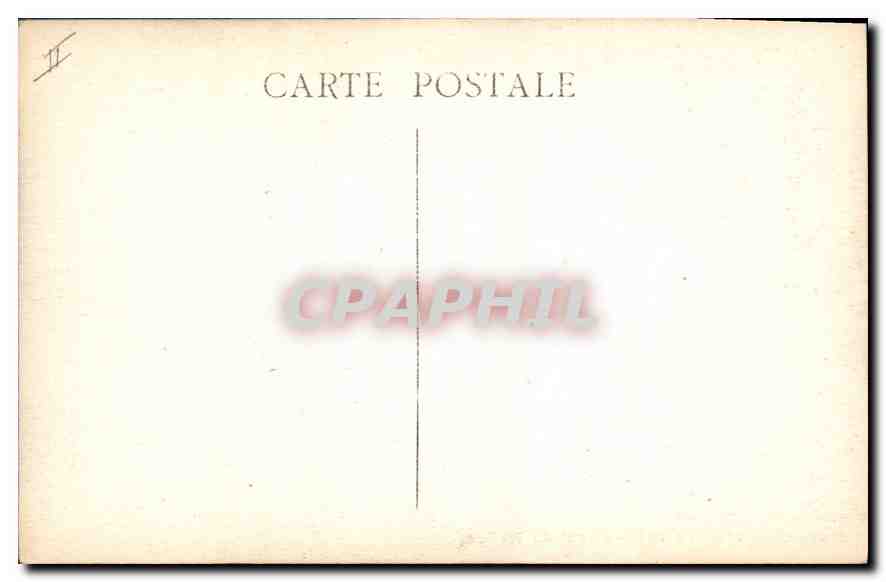 CPA Marseille L'Estaque Canal du Rhone — Verso