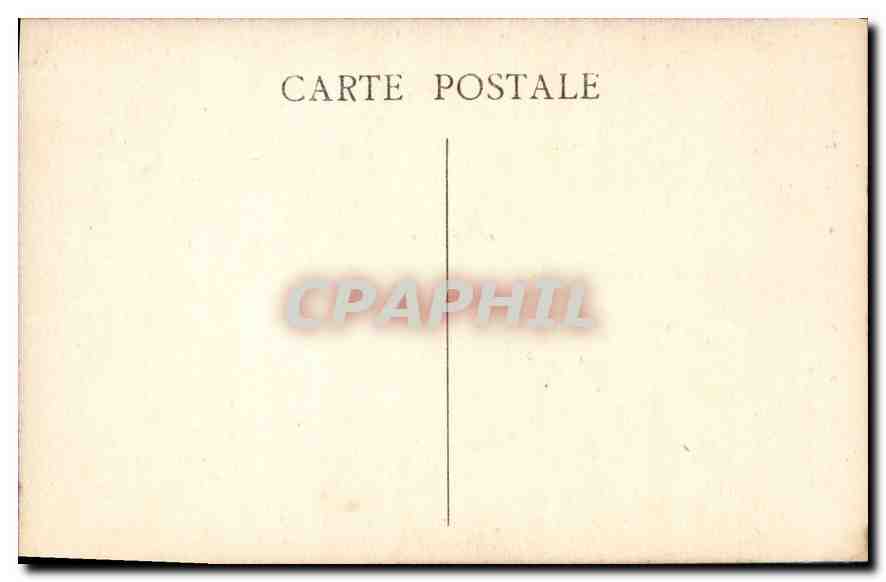 CPA Saint Jean de Garguier La Chapelle — Rückseite