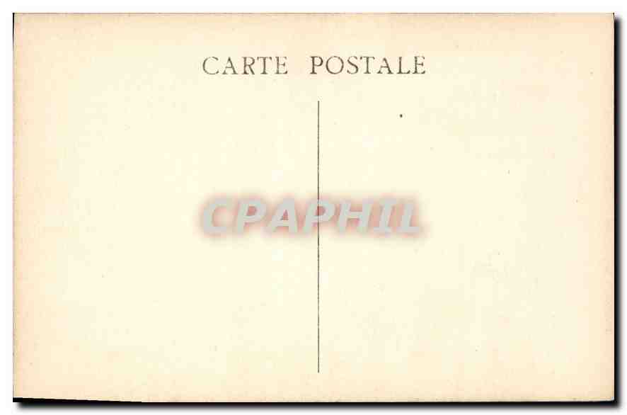 CPA Saint Jean de Garguier La Chapelle — Rückseite