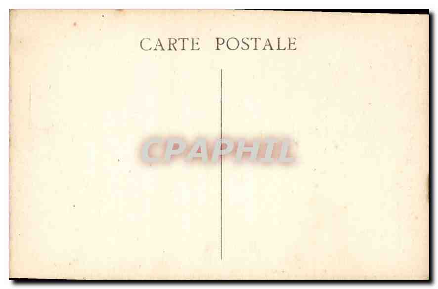 CPA Saint Jean de Garguier La Chapelle — Verso
