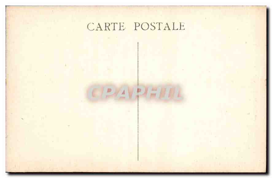 CPA Saint Jean de Garguier La Chapelle — Rückseite