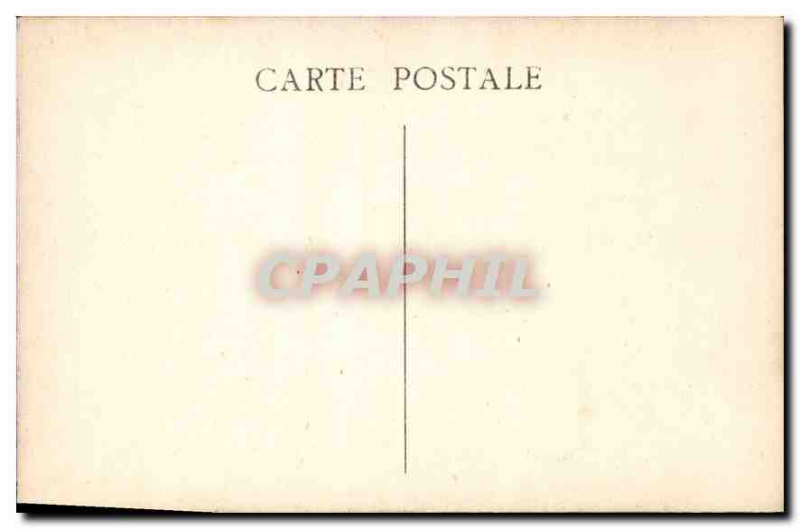 CPA Saint Jean de Garguier La Chapelle — Rückseite