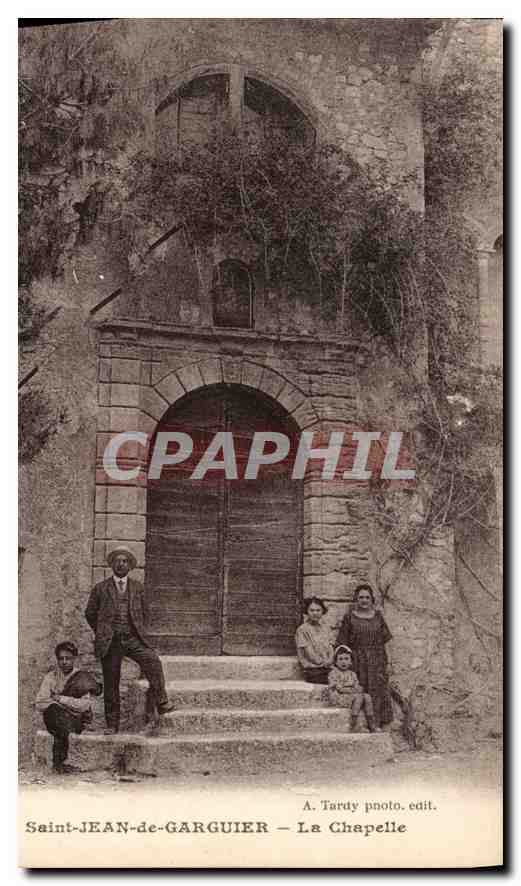 CPA Saint Jean de Garguier La Chapelle