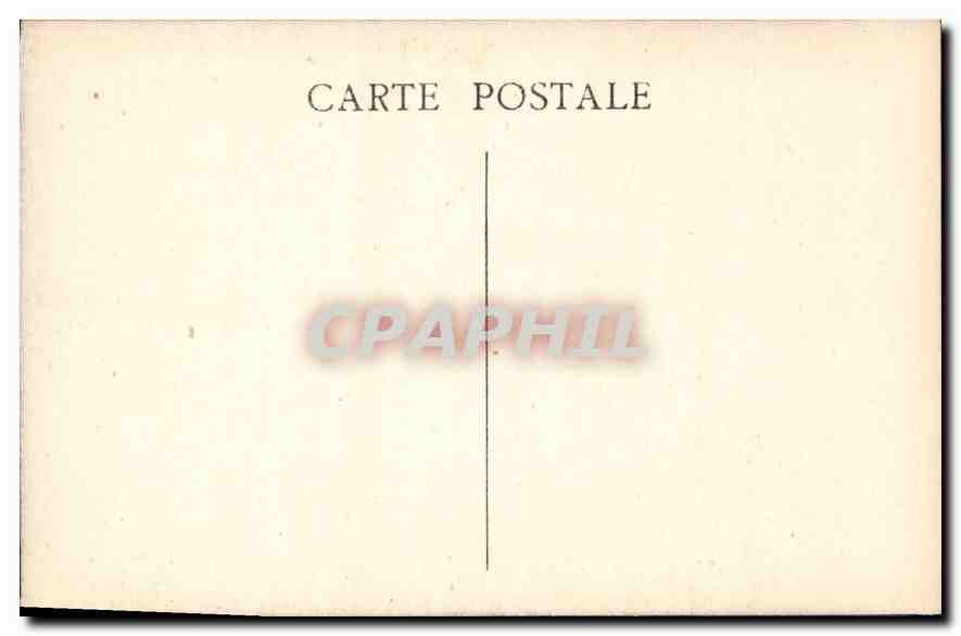 CPA Saint Jean de Garguier La Chapelle — Verso