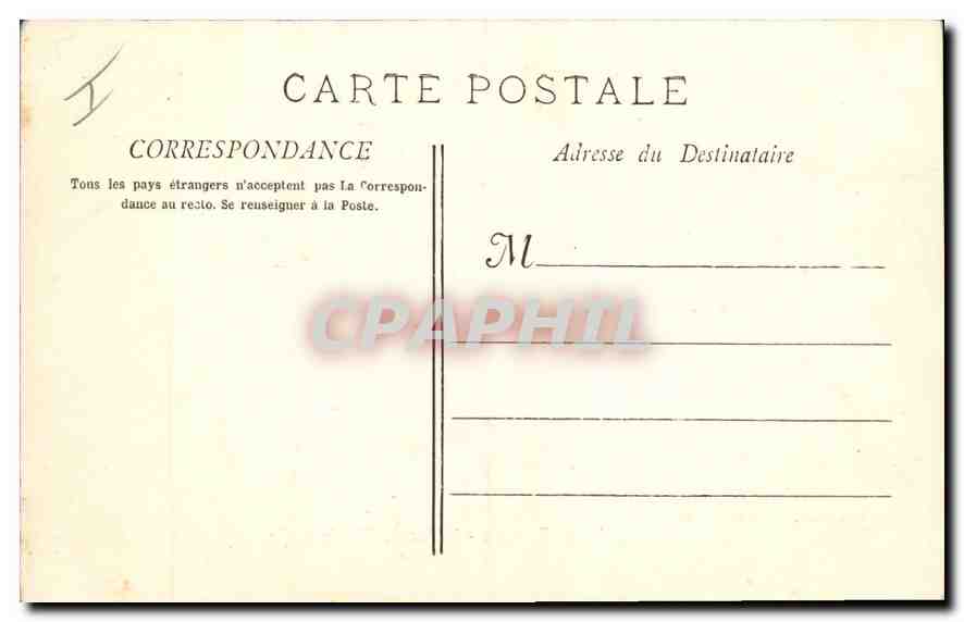 CPA Aix en Provence Viaduc du Chemin de fer — Rückseite