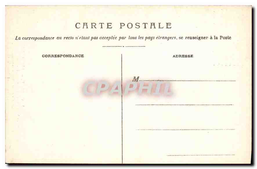 CPA Provence les Baux Eglise Saint Vincent Nef Romane — Verso