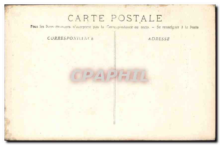 CPA Les Baux — Verso