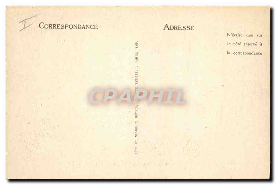 CPA Aix en Provence Hotel du Roy Rene (Courreges arch) — Verso