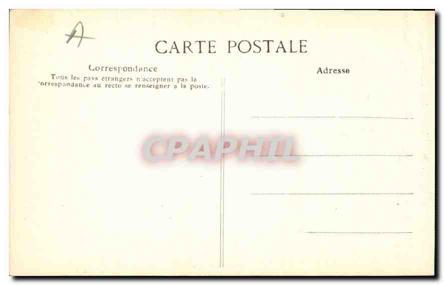 CPA Les Baux Pavillon de la Reine Jeanne — Verso