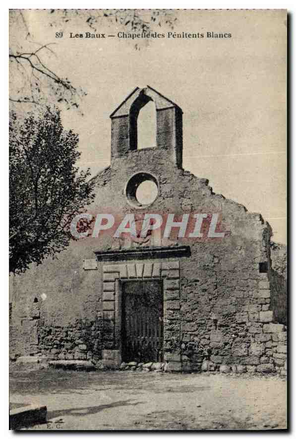 CPA Les Baux Chapelles des Penitents Blancs
