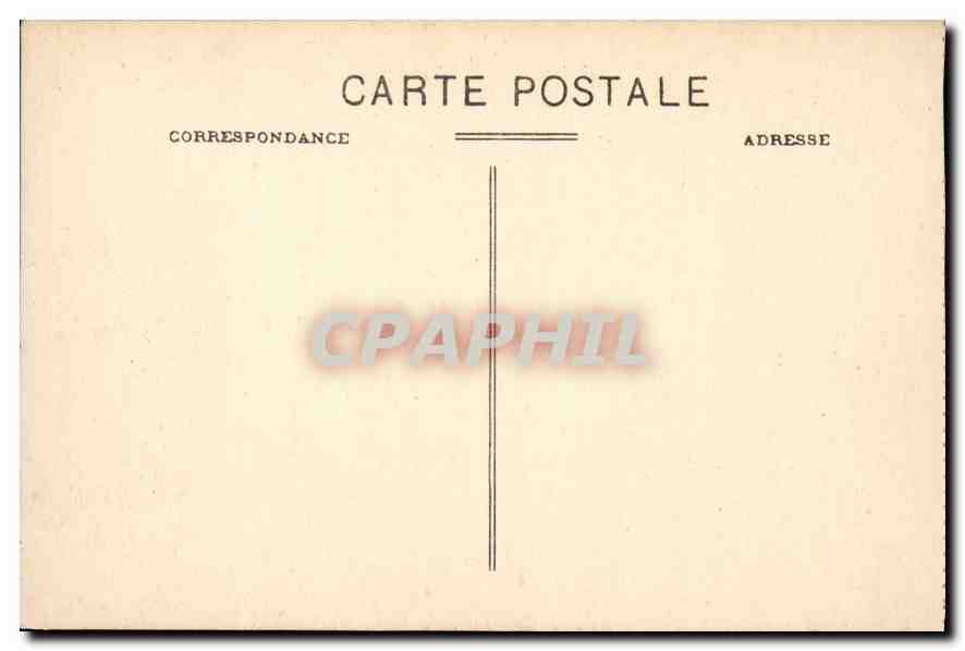 CPA Les Baux La rue des Fours et le Chateau — Verso