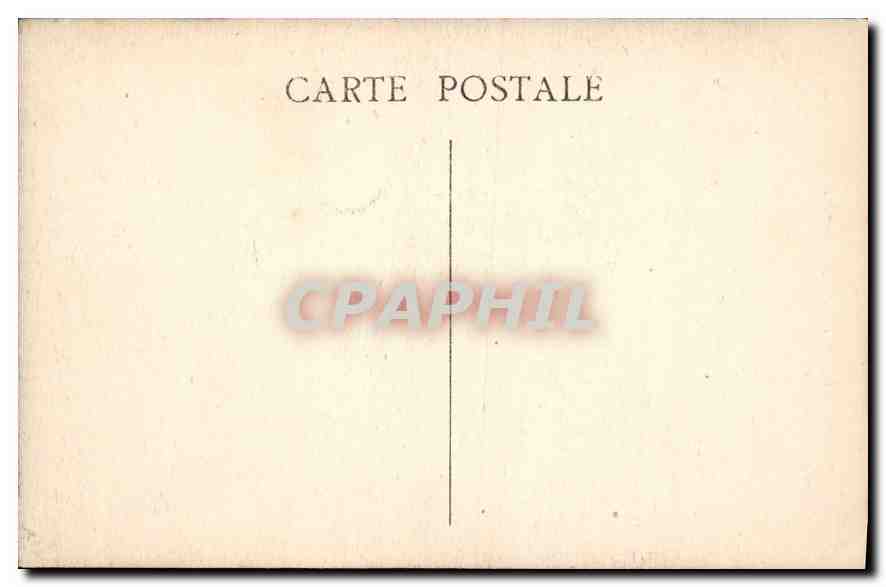 CPA Saint Jean de Garguier La Chapelle — Rückseite