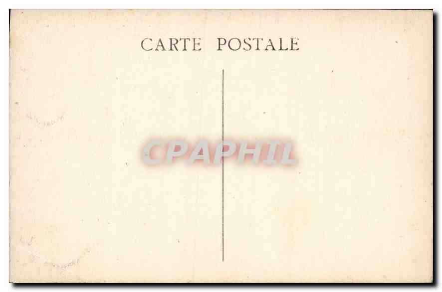 CPA Saint Jean de Garguier La Chapelle — Rückseite