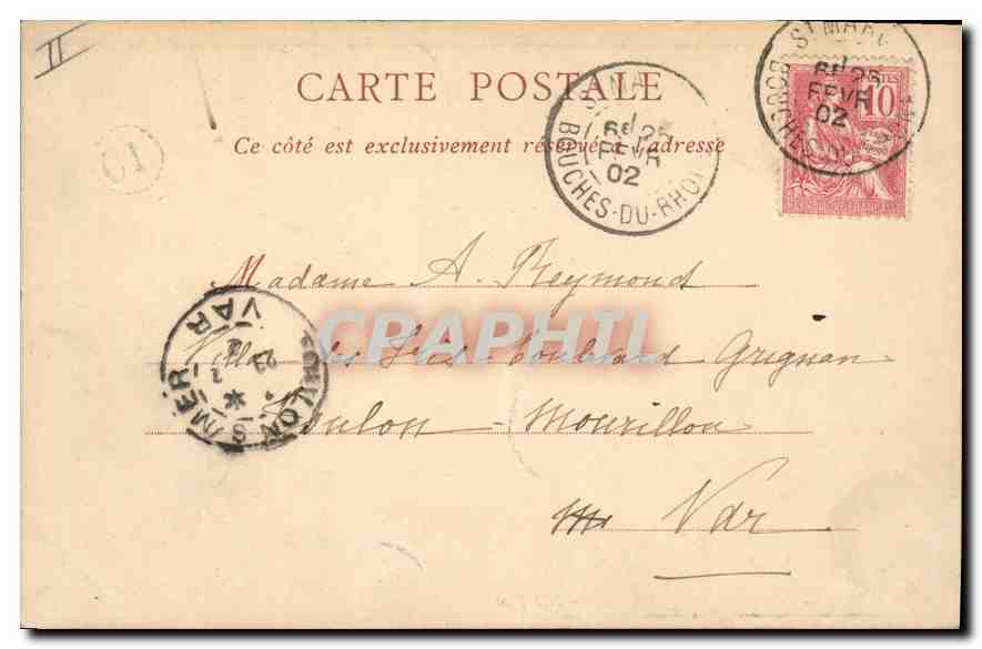 Les Baux — Pavillon de la Reine Jeanne — ND Phot — Verso