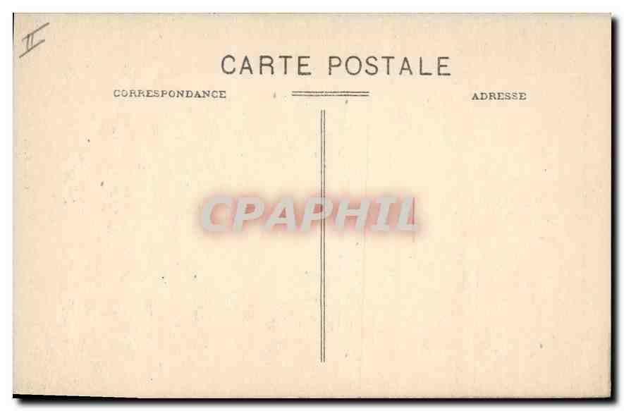 CPA les Baux La rue des Fours et le Chateau — Verso