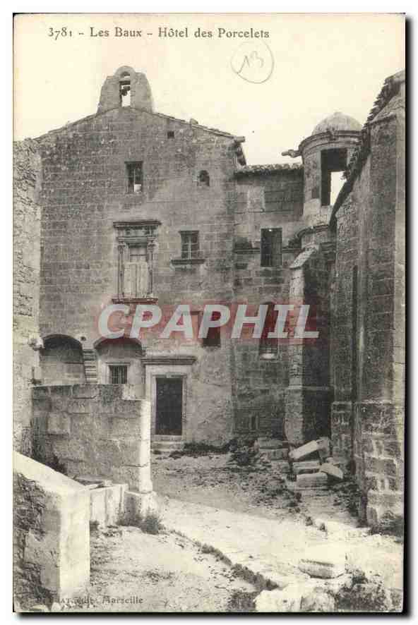 CPA Les Baux Hotel des Porcelets