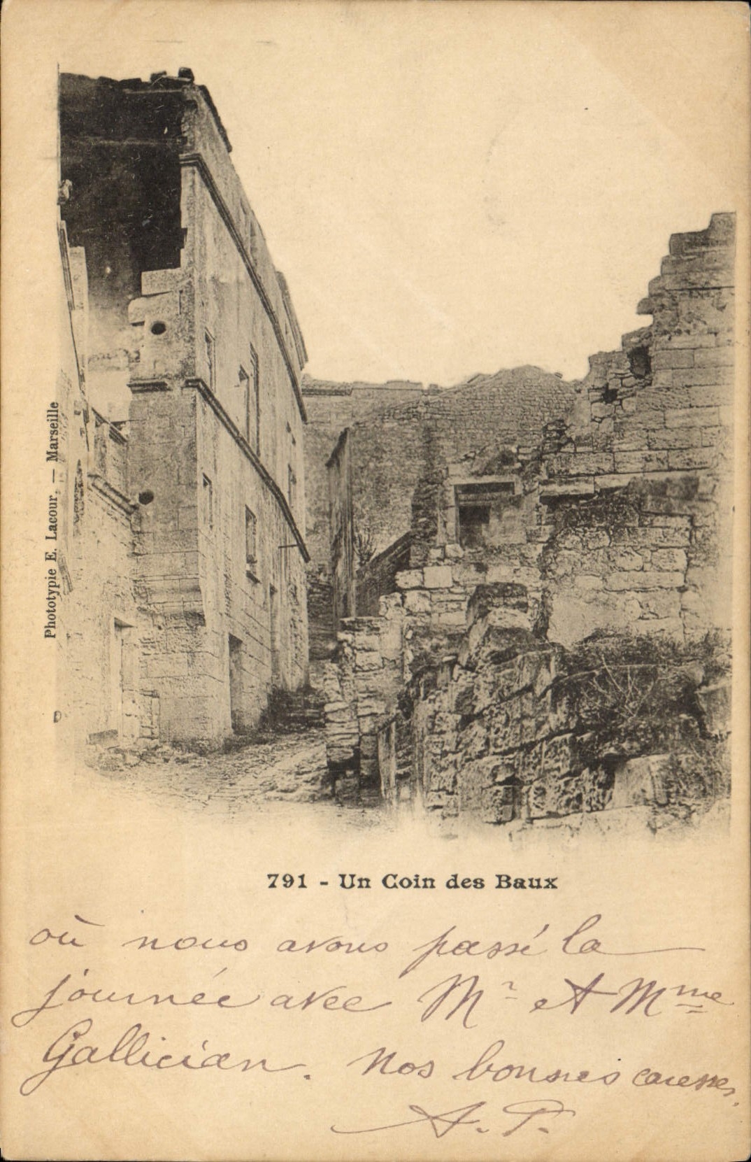 CPA Un Coin des Baux