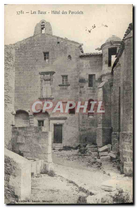 CPA Les Baux Hotel des Porcelets