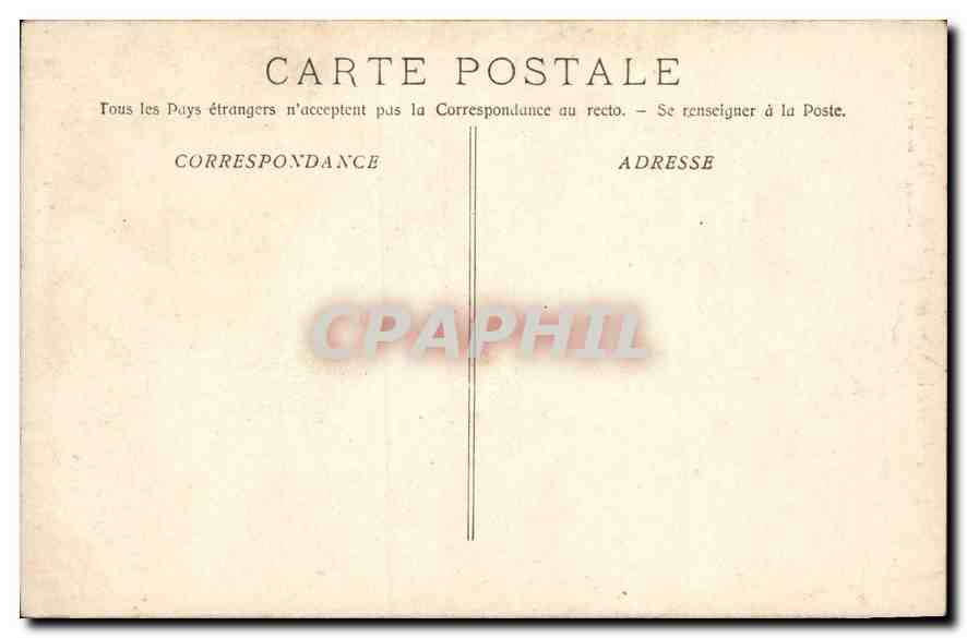 CPA Montmajour La CHapelle St Cesaire et la Tour — Rückseite