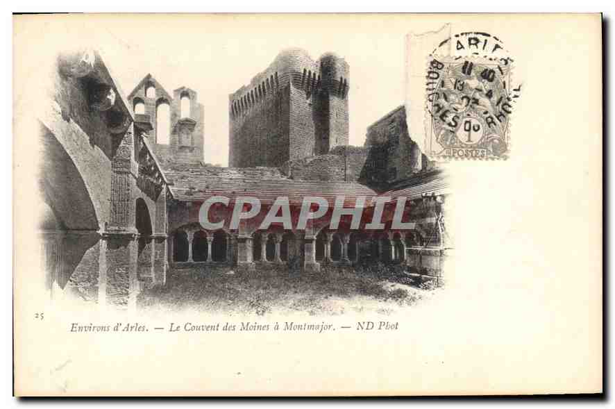 CPA Environs d'Arles Le Couvent des Moines a Montmajor