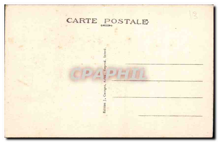 Les Baux (B.-du-R.) — Stèles romaines dites "Les Trémates" — Édition J. Georges, Aries — Reverso