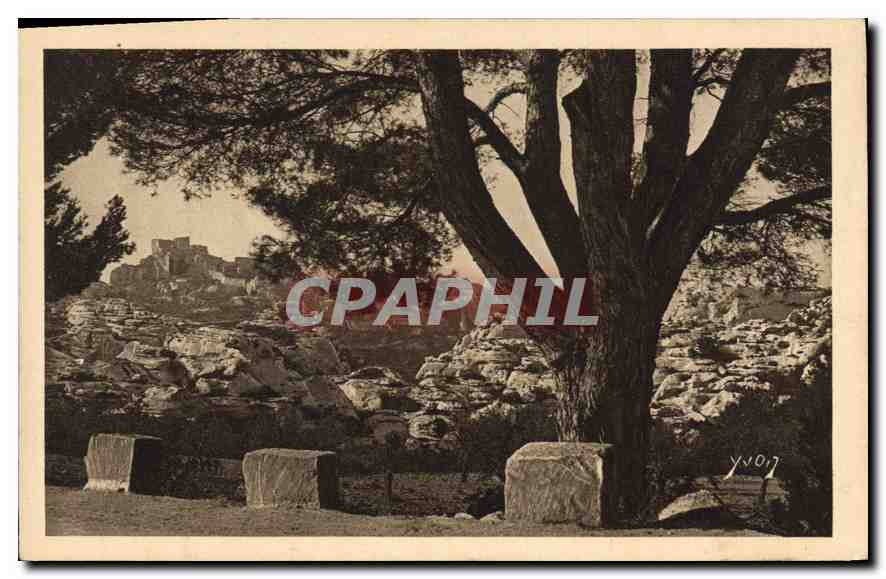 Vue d'ensemble des Baux — Paysages et Pierres de Provence — Édition d'Art YVON